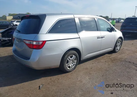 2013 Honda Odyssey Ex z USA, uszkodzony, nr VIN 5FNRL5H45DB082818